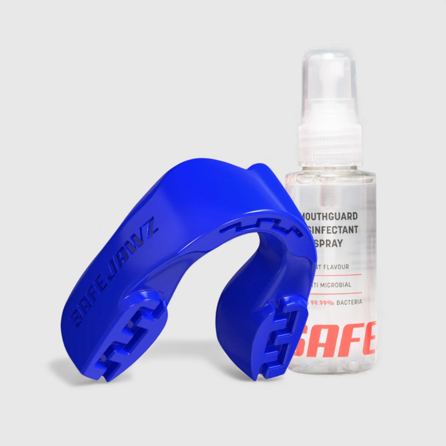 SafeJawz Intro pakke med desinfeksjonsspray og Etui - Combat Store AS