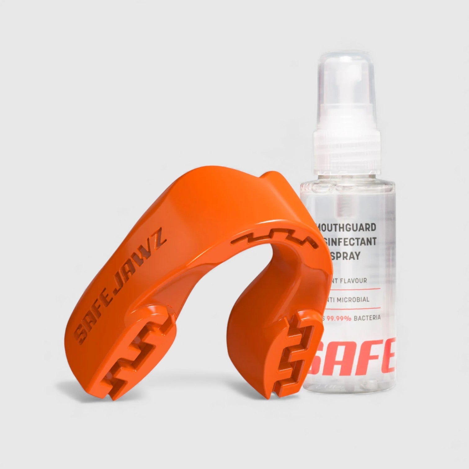 SafeJawz Intro pakke med desinfeksjonsspray og Etui - Combat Store AS