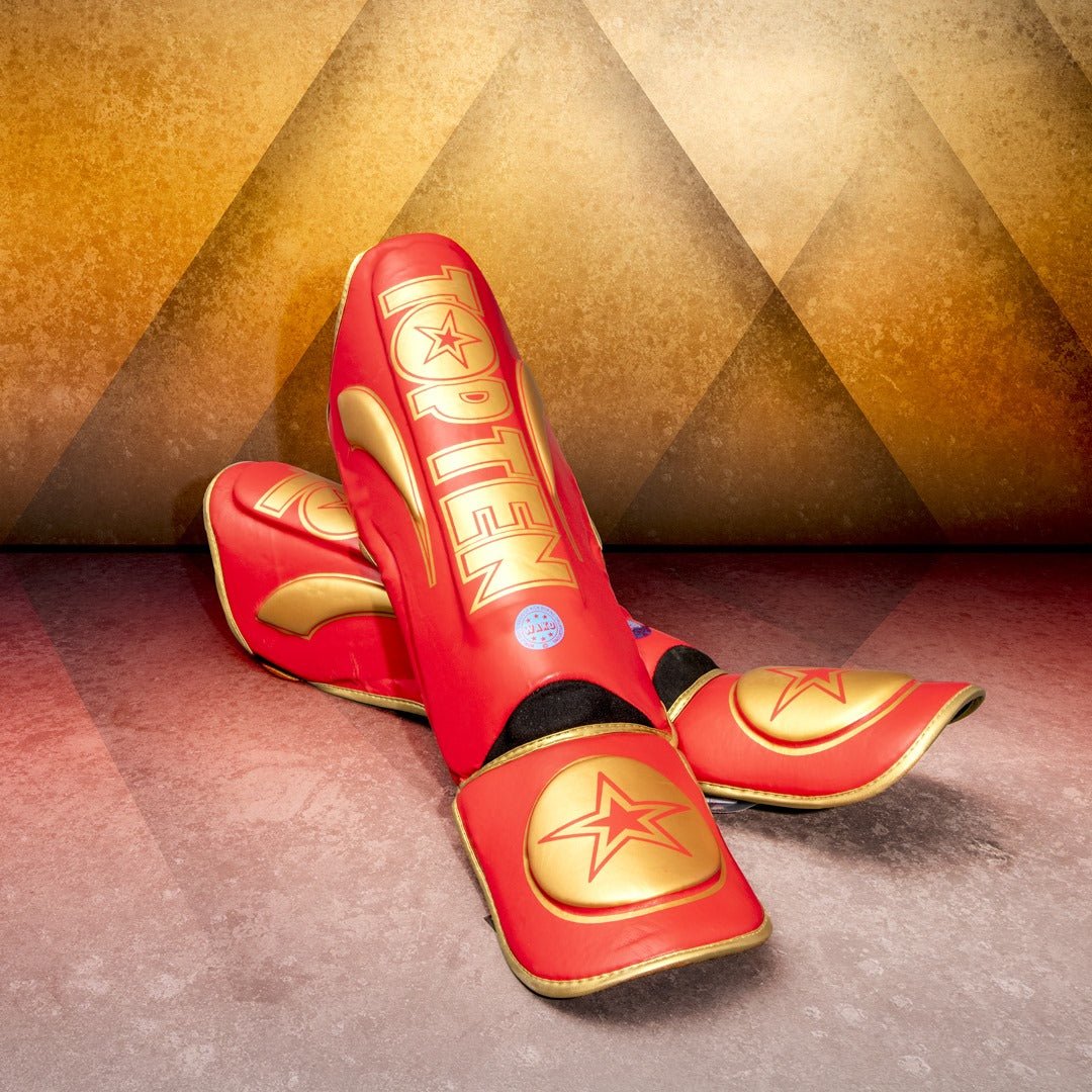 TOP TEN WAKO Star light Legg og Vristbeskytter - CombatStore.no