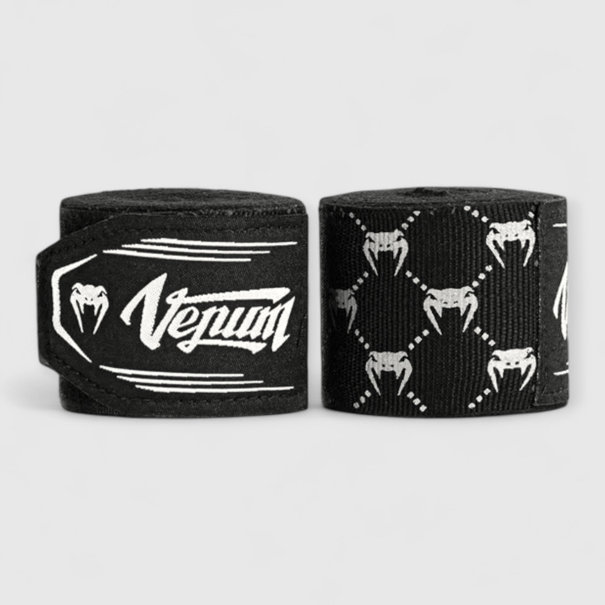 VENUM Boksebandasje Svart og hvit 4 meter - CombatStore.no