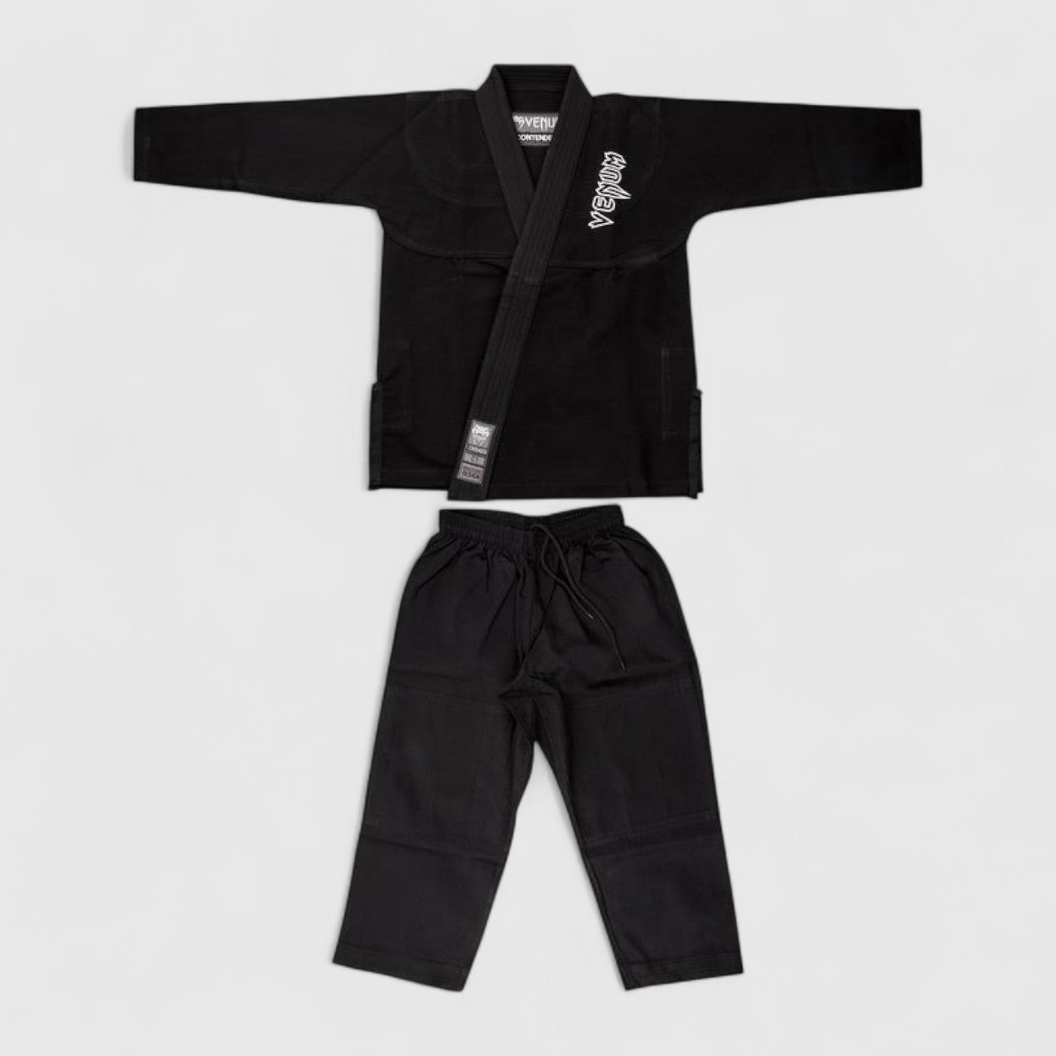 VENUM Contender BJJ GI Barnedrakt Svart - CombatStore.no