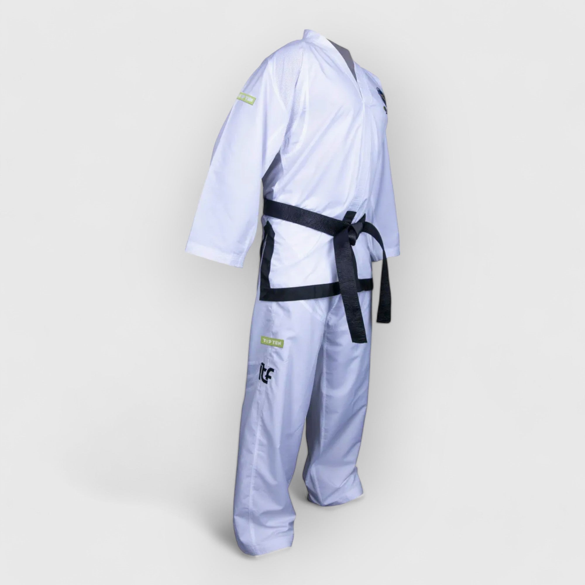 TOP TEN MASTER ITF Taekwondodrakt - Green - CombatStore.no