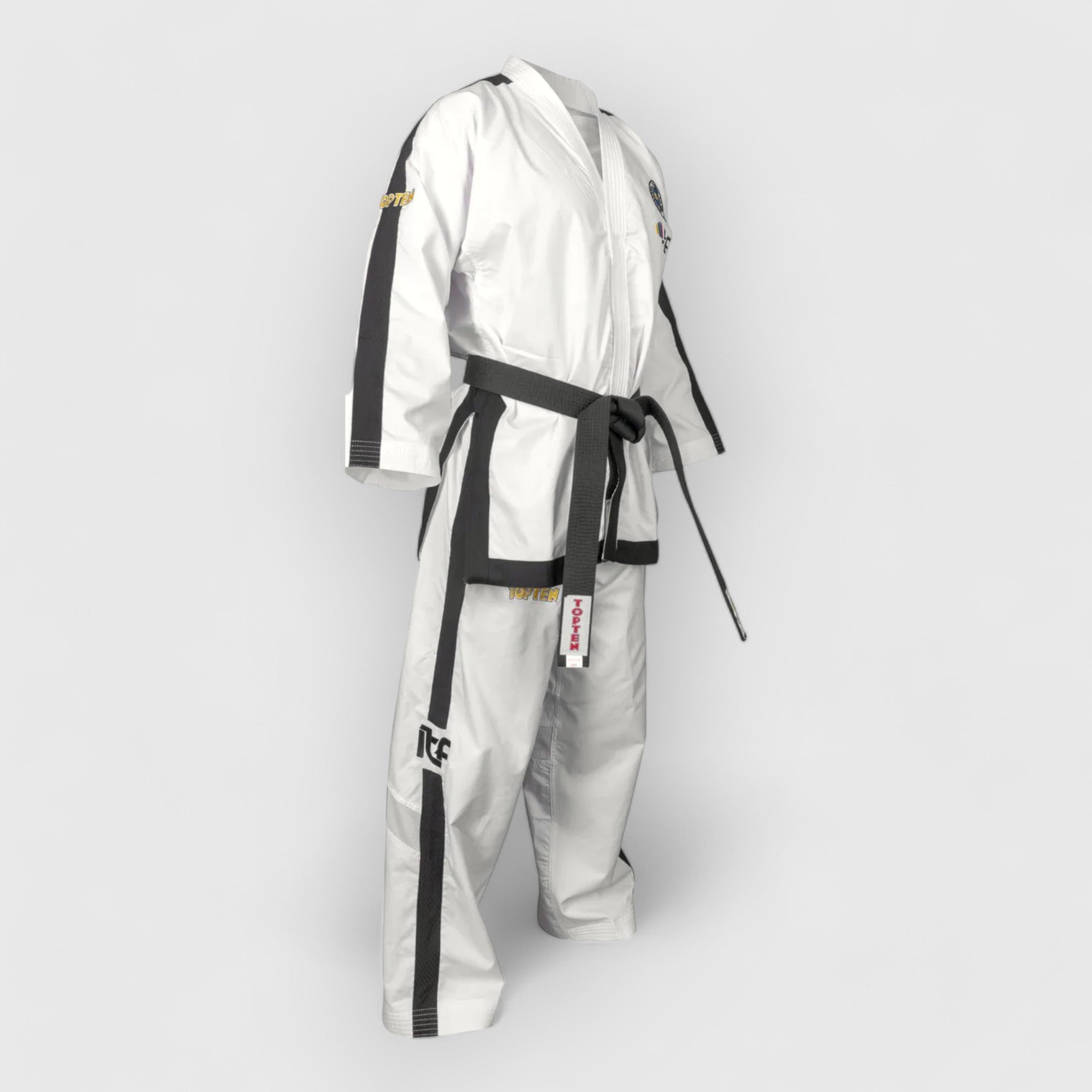 TOP TEN Taekwon - Do Instructor Dobok Premium Gold (4th - 6th Da - CombatStore.no