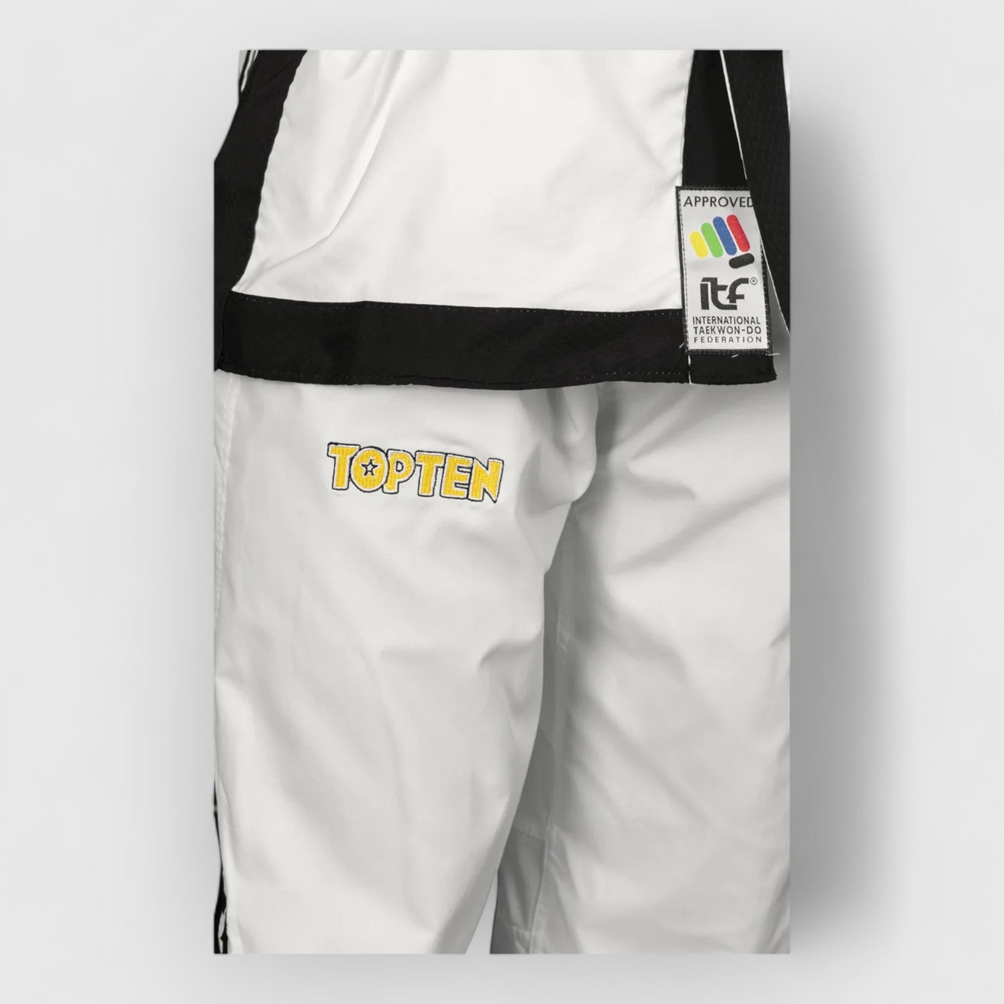 TOP TEN Taekwon - Do Master Dobok Premium Gold (ITF - godkjent) - CombatStore.no