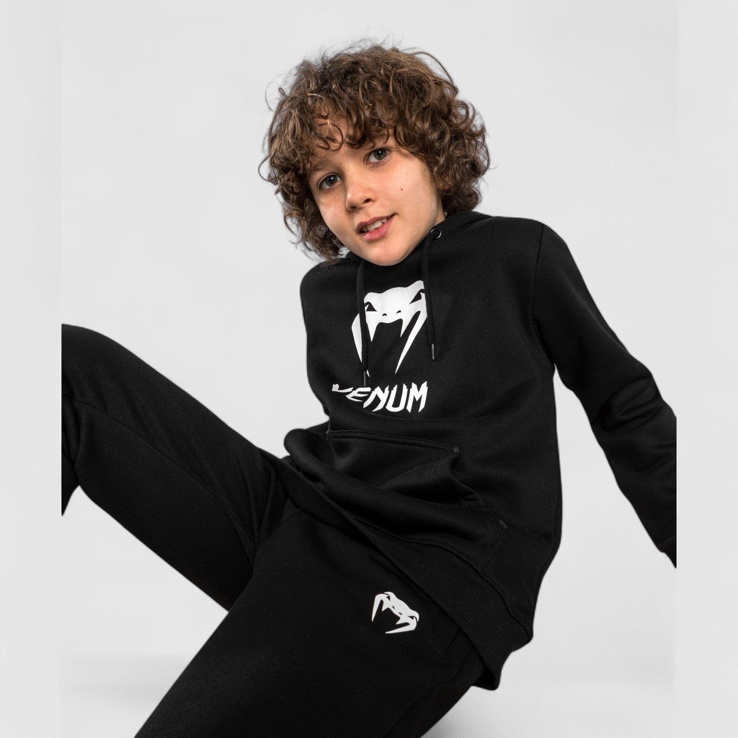 VENUM Classic Hettegenser for barn - Svart - CombatStore.no