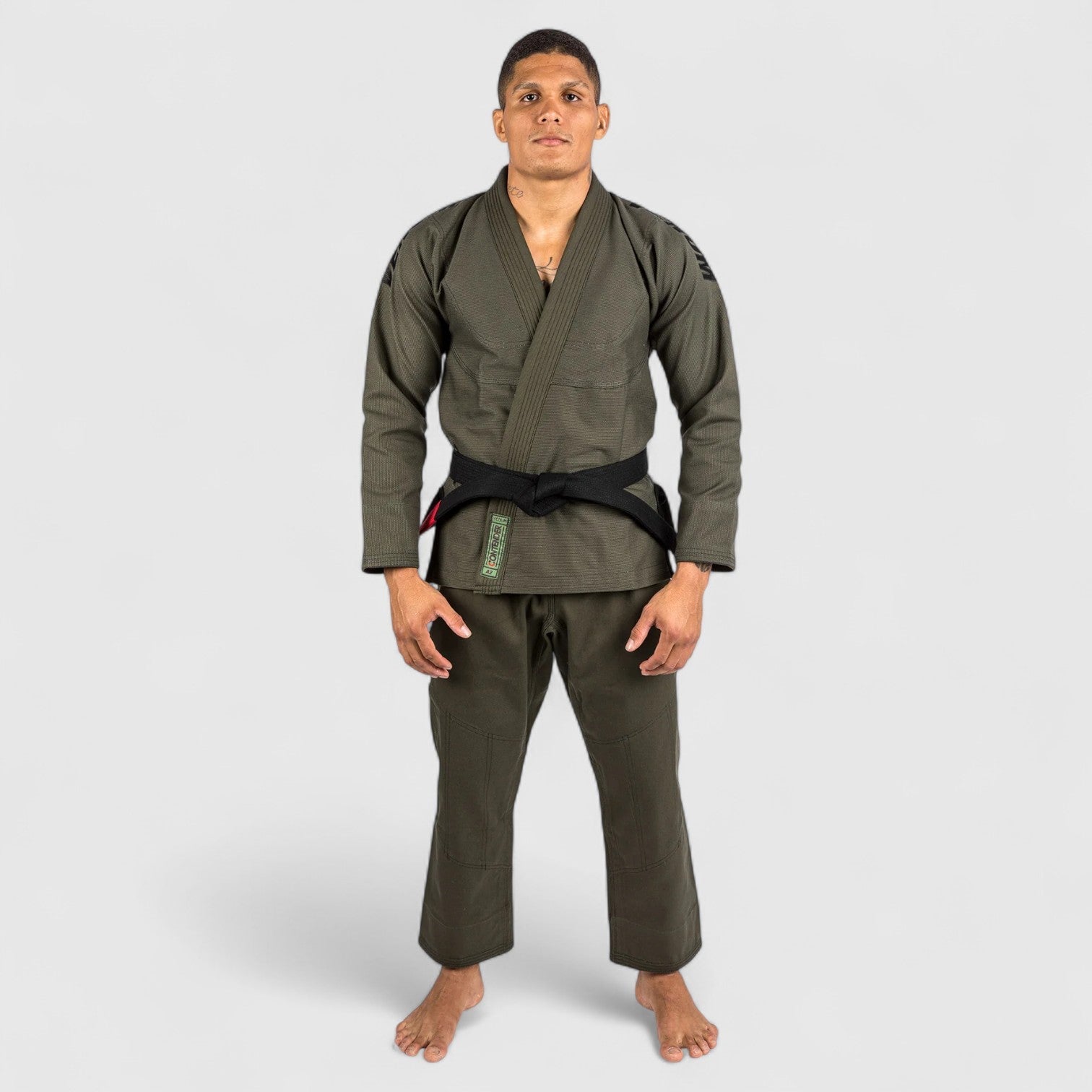VENUM Contender Evo Brazilian Jiu Jitsu Gi - Kaki - CombatStore.no
