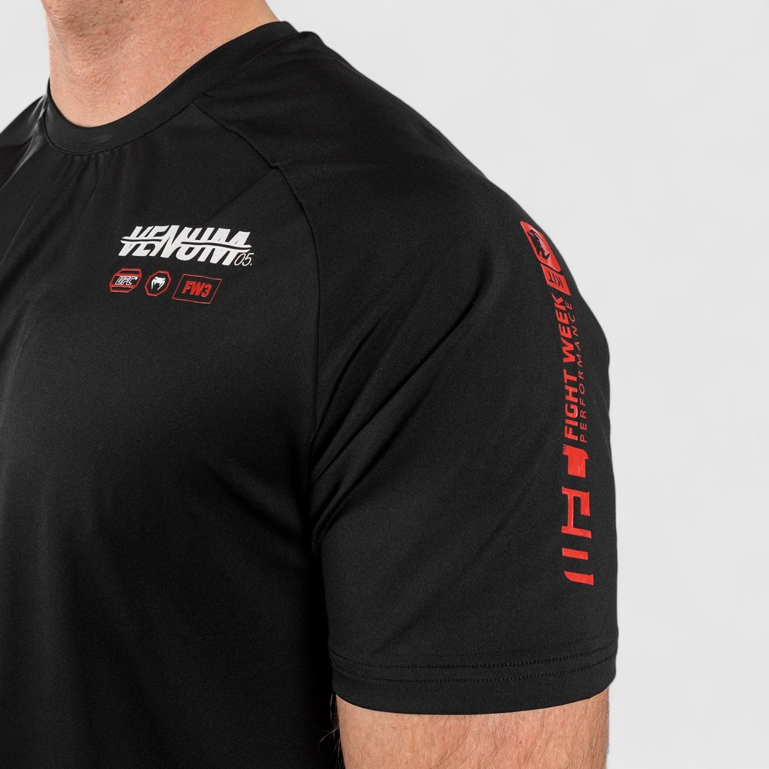 VENUM UFC ADRENALINE Dry - Tech T - skjorte Svart - CombatStore.no